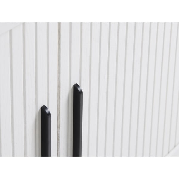 TV spintelė baltos spalvos 120x56x40 cm Nola – Unique Furniture-image-3