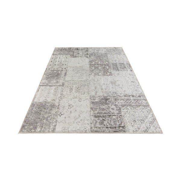 Pilkos ir kreminės spalvos kilimas Elle Decor Pleasure Denain, 80 x 150 cm-image-1
