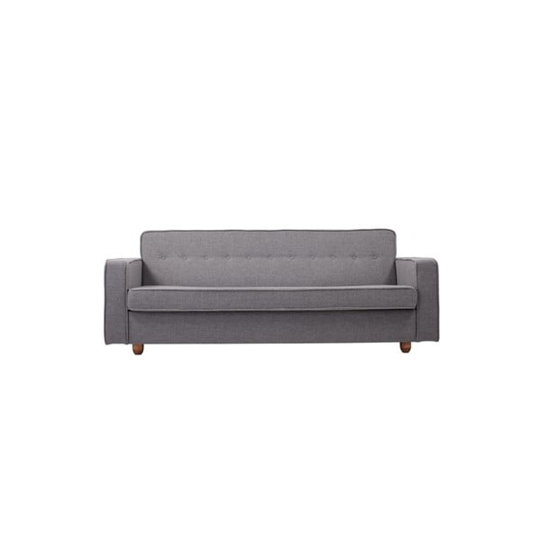 Pilkos spalvos "Custom Form Zugo" trijų vietų sofa-lova-image-2