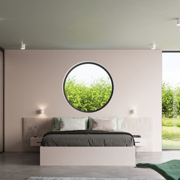 Lubinis šviestuvas baltos spalvos su metaliniu gaubtu Vulco – Sollux-image-4