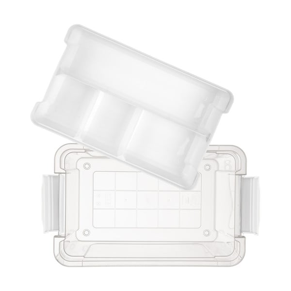 Iš plastiko daiktadėžė su dangčiu 35x23x17 cm Multi Stormax – Orion-image-2