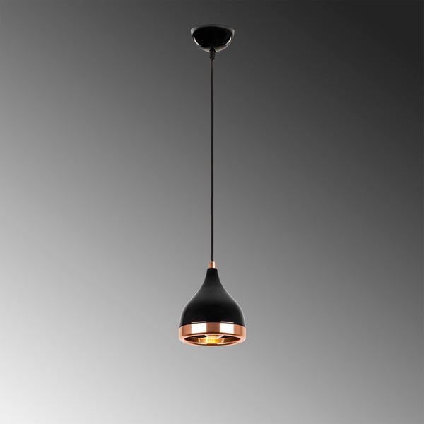 Juodos spalvos/vario spalvos kabantis šviestuvas ø 14 cm Yildo – Opviq lights-image-4
