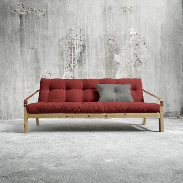 Sofa-lova "Karup Poetry Natural/Passion Red/Granite Grey-image-1