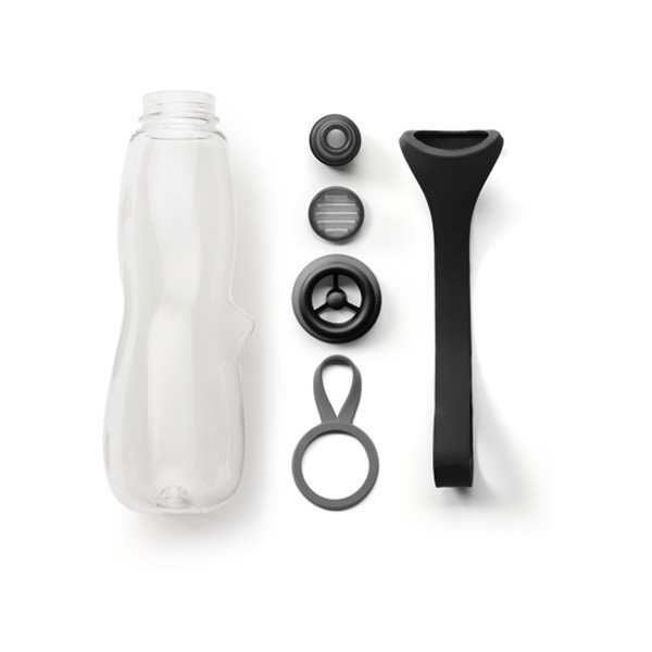 Raudonas sportinis buteliukas su filtru ir binchotanu Black + Blum Eau Good Duo, 700 ml-image-4