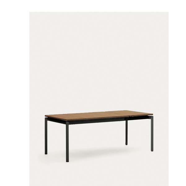 Iš aliuminio sodo valgomojo stalas 90x140 cm Canyelles – Kave Home-image-4