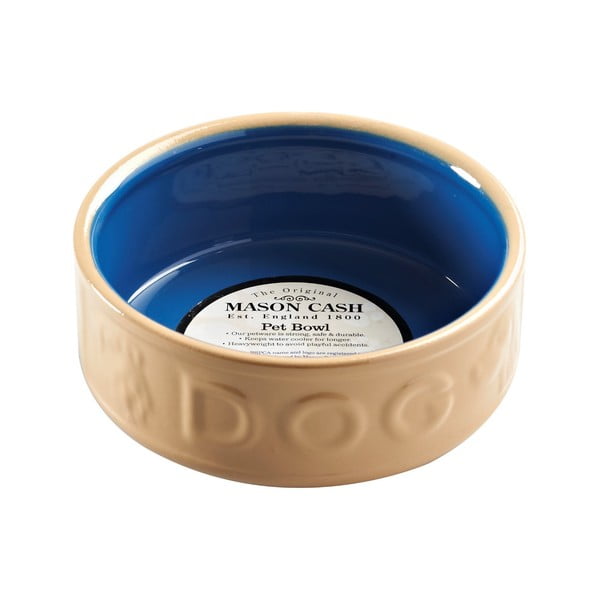 Akmens masės dubenėlis šuniui Mason Cash Blue Cane, ø 15 cm-image-1