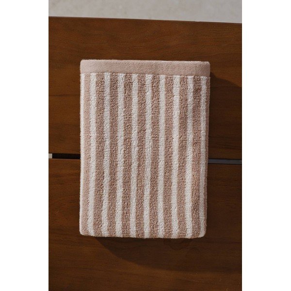 Smėlio spalvos/kreminės spalvos iš medvilnės rankšluostis 50x70 cm Dixie – Jotex-image-1