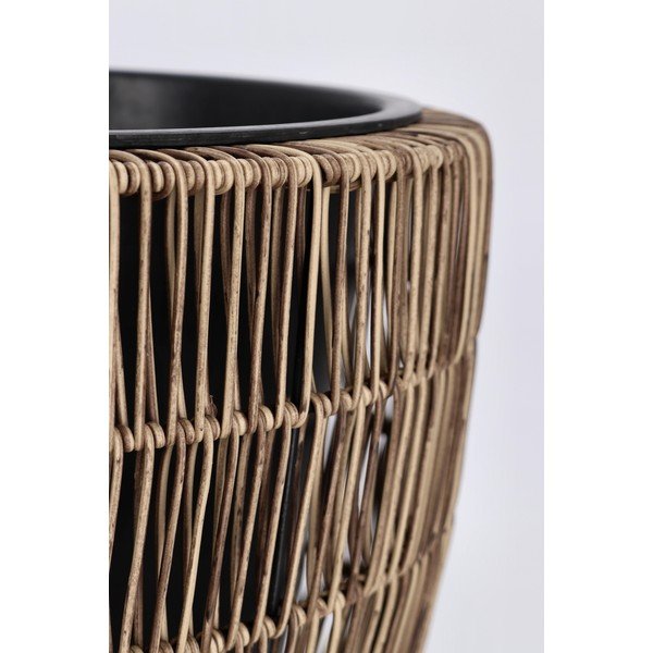 Iš plastiko/iš dirbtinio rotango vazonai 3 vnt. ø 44 cm Ayun – Bizzotto-image-3
