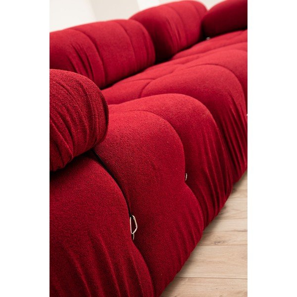 Modulinė sofa raudonos spalvos Bubble  – Artie-image-1