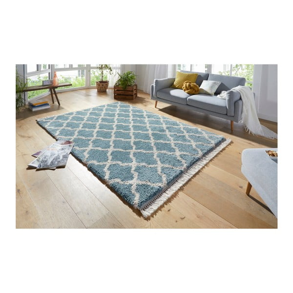 Mėlynas kilimas Mint Rugs Marino, 200 x2 90 cm-image-3