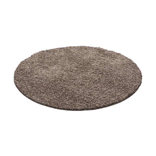 Rudos spalvos apvalios formos kilimas ø 160 cm Life – Ayyildiz Carpets