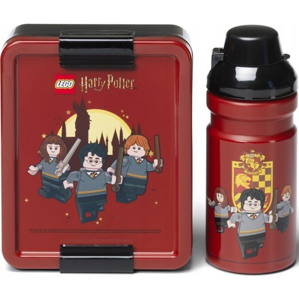 Kūdikių užkandžių dėžutė su buteliuku 2 vnt. Harry Potter - LEGO®
