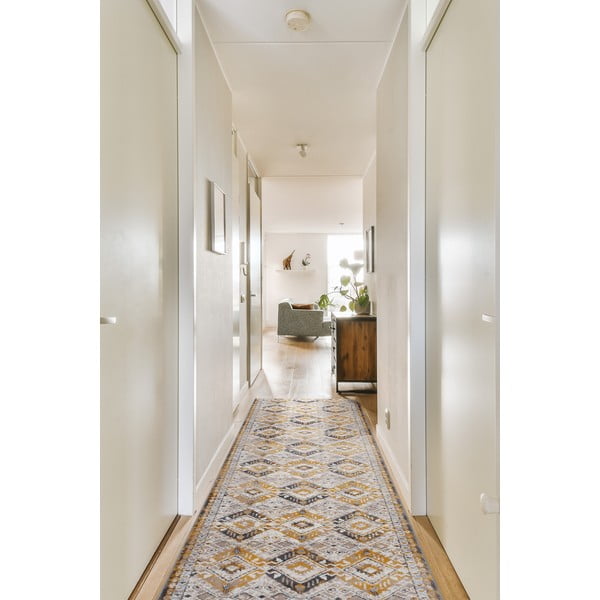 Smėlio spalvos kilimas 67x200 cm Soft Eman – FD-image-1