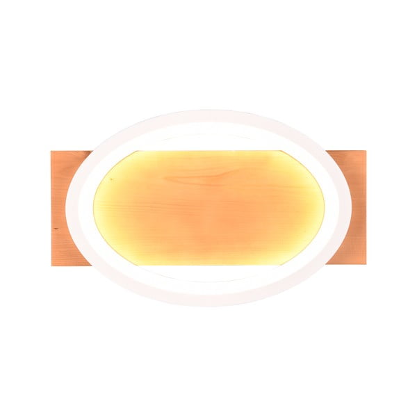 Sieninė lempa baltos spalvos/natūralios spalvos LED su pritemdymo funkcija Barca – Trio-image-1