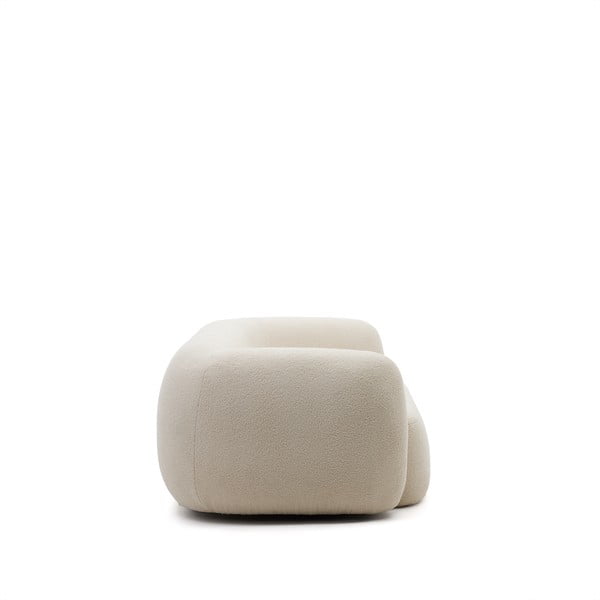 Sofa kreminės spalvos iš boucle 246 cm Martina – Kave Home-image-3