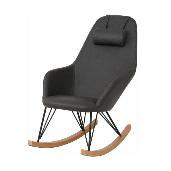 Tamsiai pilka "Støraa Naomi" supamoji kėdė