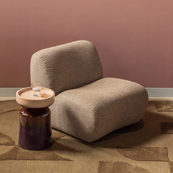 Iš keramikos šoninis stalas 35x35 cm Tumo – WOOOD-image-1