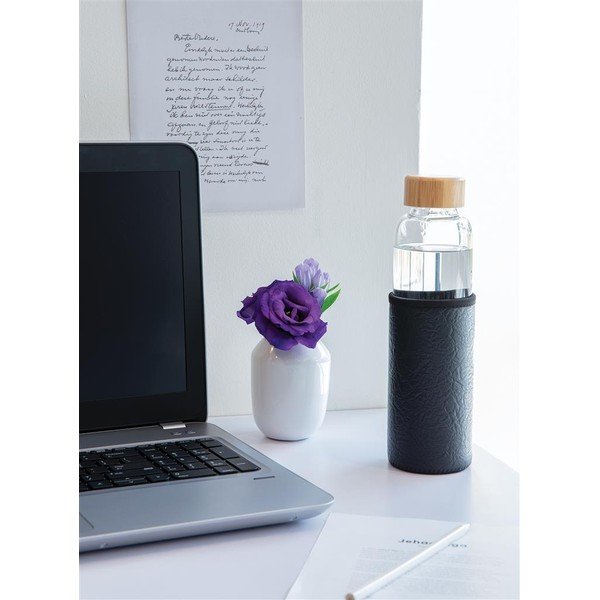 Stiklinis butelis su juoda rankena XD Collection, 0,55 l-image-1