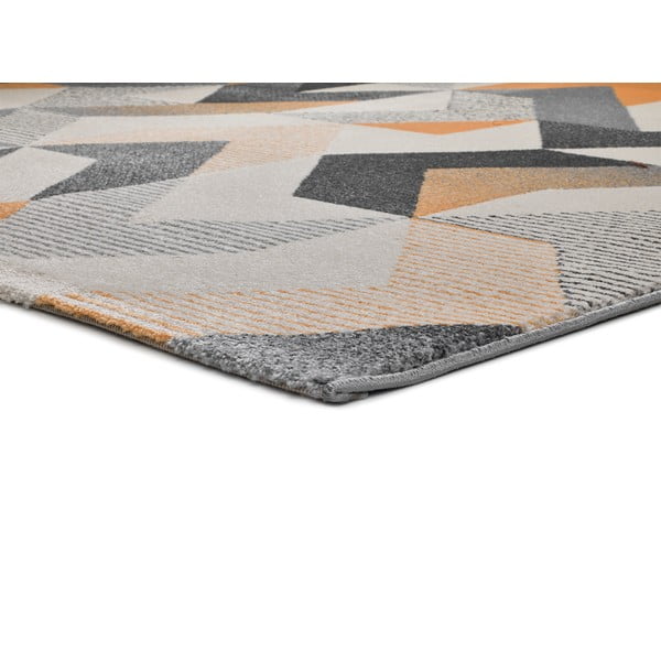 Oranžinis ir pilkas kilimas Universal Gladys Abstract, 80 x 150 cm-image-2