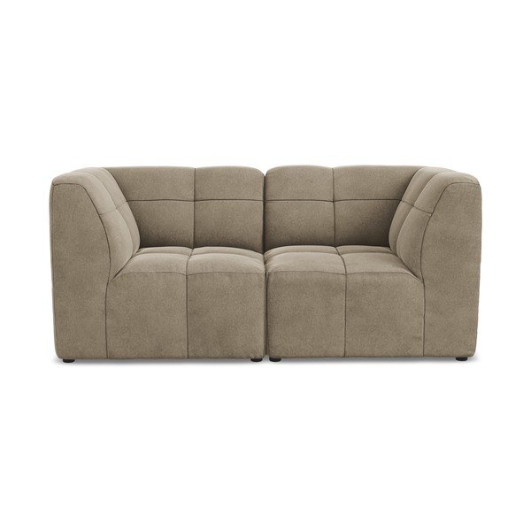 Rudos spalvos sofa iš velveto 180 cm Aloha – Makamii