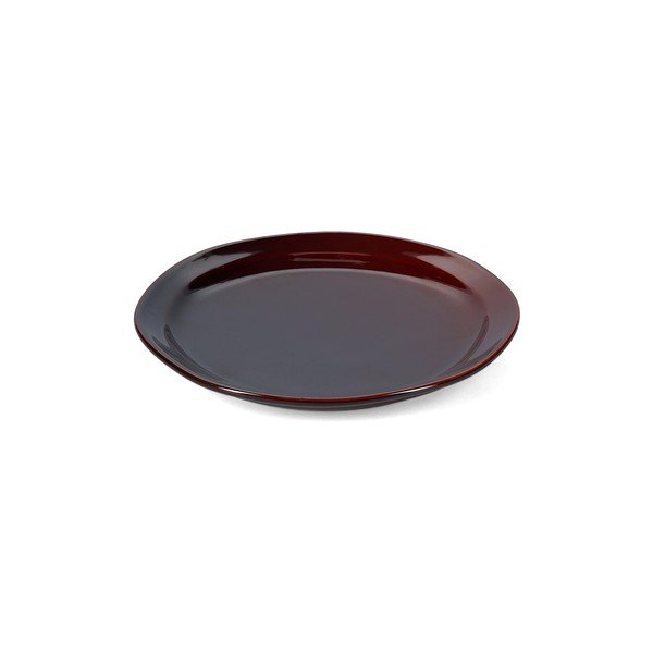 Bordo spalvos desertinė iš akmens masės lėkštė ø 21 cm Manon – S|P Collection-image-2