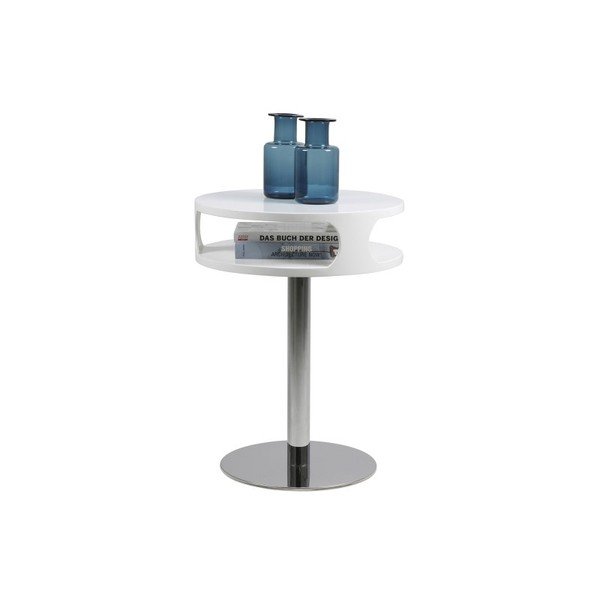 Baltas kavos staliukas "Actona Caspian", aukštis 60 cm-image-4