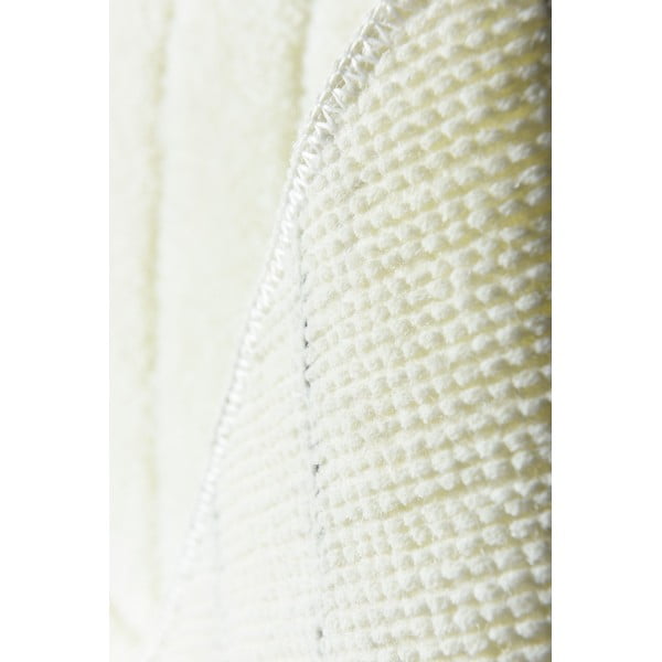 Kreminės spalvos vonios kilimėlis 60x100 cm Jungle Leaf – Foutastic-image-2