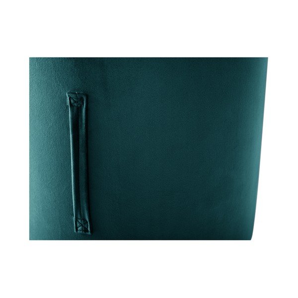 Mėlynas pufas Mazzini Sofas Fiore, skersmuo 40 cm-image-3