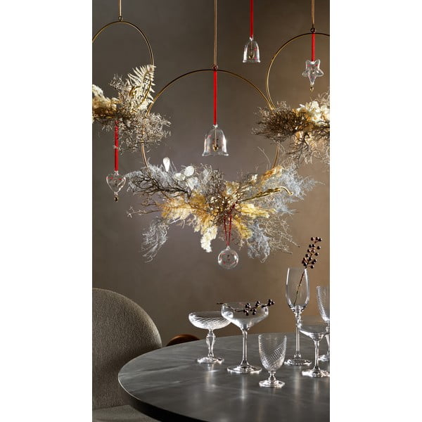 Iš stiklo eglutės papuošimas Heart – Holmegaard-image-4