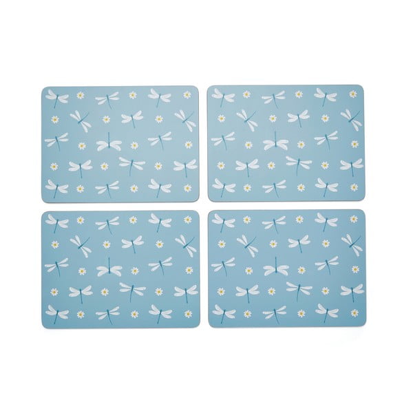 Korko ir popieriaus padėkliukai 4 vnt. 21,5x29 cm English Meadow - Cooksmart ®