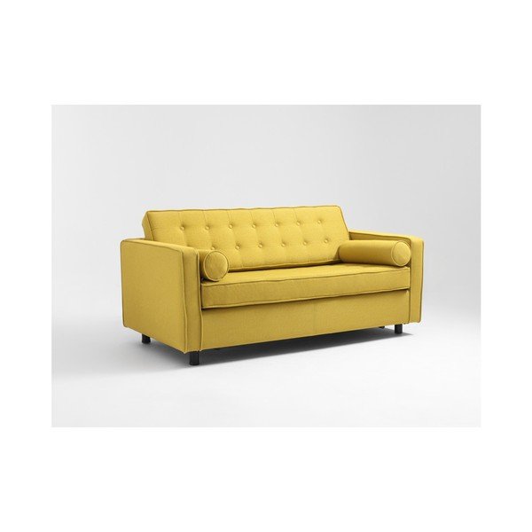 Geltona dviejų vietų sofa-lova Custom Form Topics-image-3