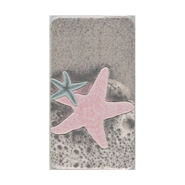 Vonios kilimėlis su jūros žvaigždės motyvu "Confetti" Vonios kilimėliai, 57 x 100 cm