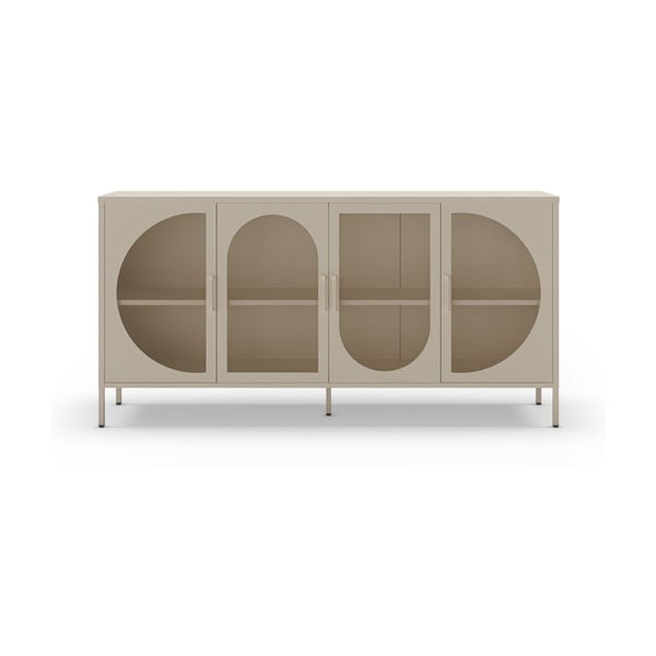 Šoninė spintelė kreminės spalvos 160x90 cm Tayra – Marckeric