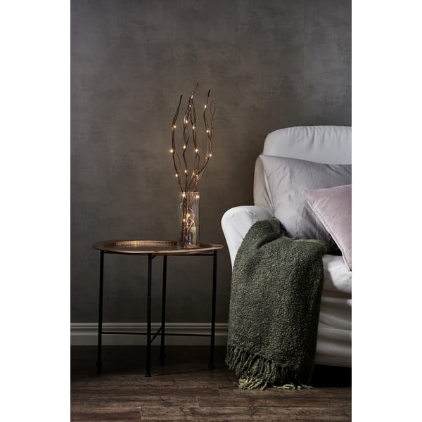Šviečianti dekoracija rudos spalvos ø 8 cm Willow – Star Trading-image-4