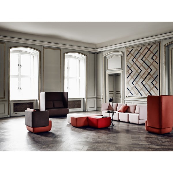 Tamsiai pilkos spalvos sofa Softline Opera Low-image-3