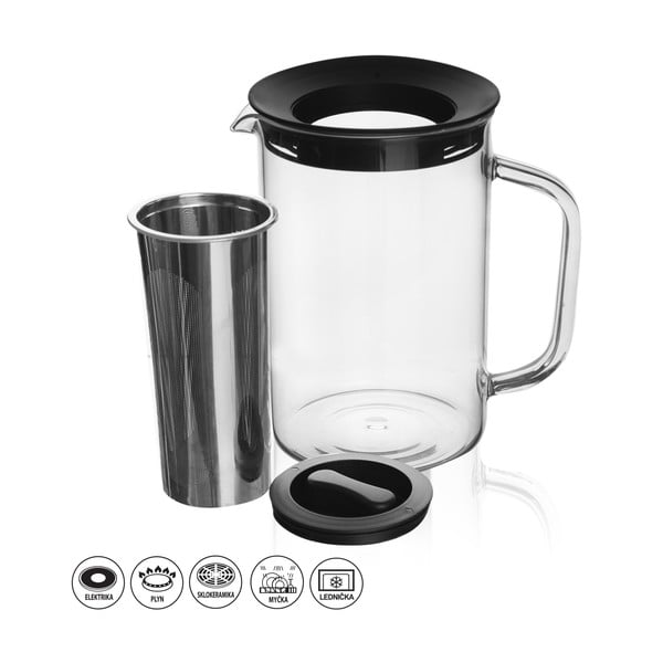 Stiklinis 1,6 l arbatinukas Rachel - Orion-image-3