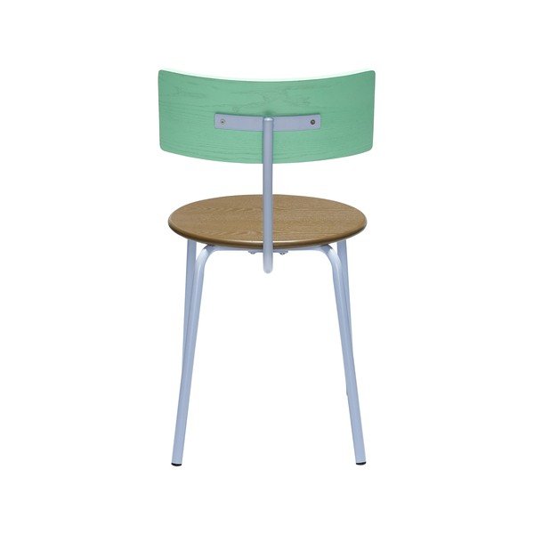 Valgomojo kėdės žalios spalvos/natūralios spalvos 4 vnt. Koi – Hübsch-image-2