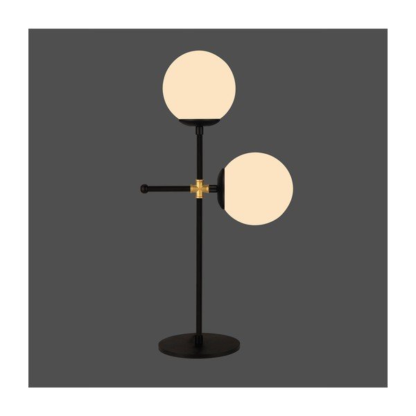 Juodas stalinis šviestuvas Squid Lighting Kruva, aukštis 55 cm-image-1