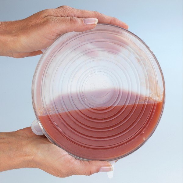 Iš silikono universalūs maisto dangteliai rinkinyje – Maximex-image-2