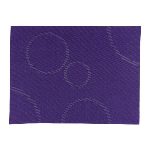 Padėkliukas tamsiai violetinės spalvos apskritimas, 40x30 cm