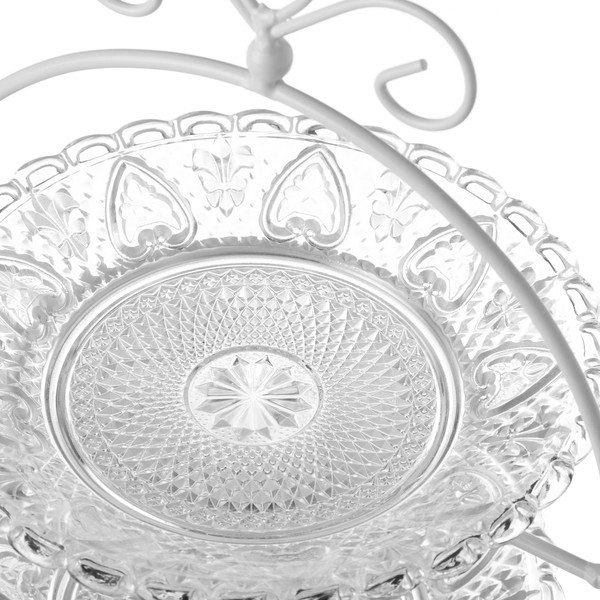 2 pakopų desertų stovas "Unimasa", aukštis 29 cm-image-1