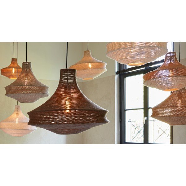 Šviestuvo gaubtas kreminės spalvos ø 50 cm Viggo – Light & Living-image-2