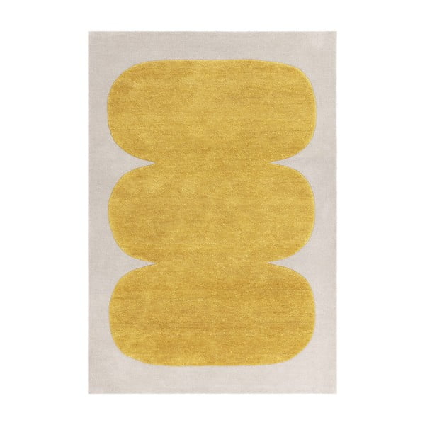 Rankų darbo iš vilnos kilimas ochros spalvos 200x290 cm Canvas – Asiatic Carpets