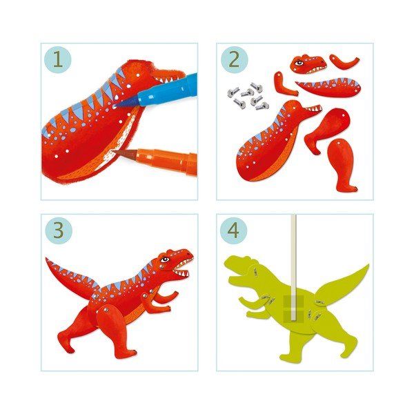 Djeco Dinozaurai Lėlės vaikams-image-1