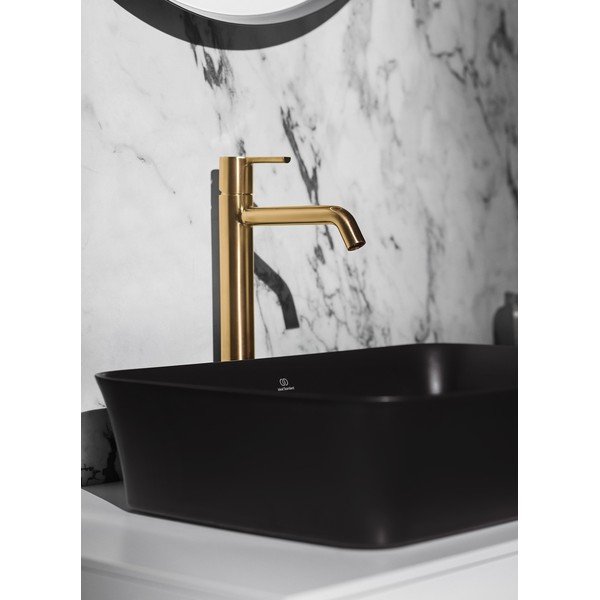Iš keramikos praustuvas blizgios juodos spalvos 55x38 cm Ipalyss – Ideal Standard-image-1