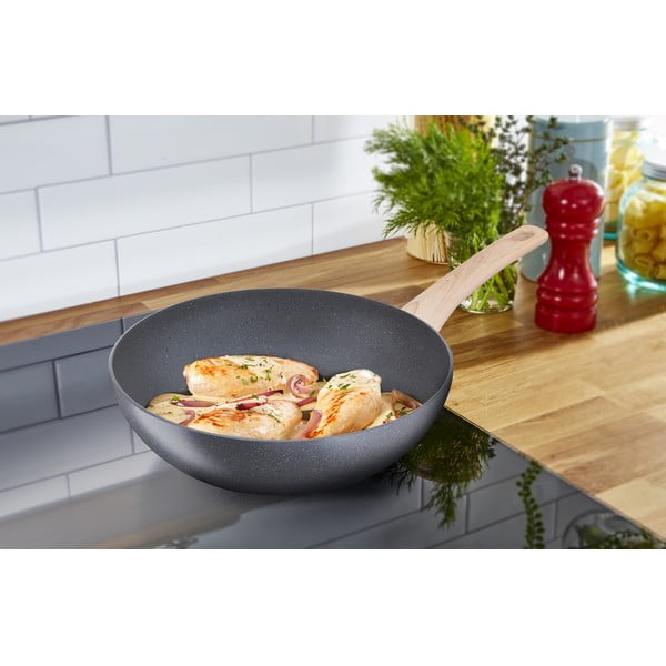 Wok aliuminio keptuvė ø 28 cm Natural Force - Tefal-image-1