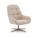 Smėlio spalvos pasukamas krėslas Jaspe – Kave Home