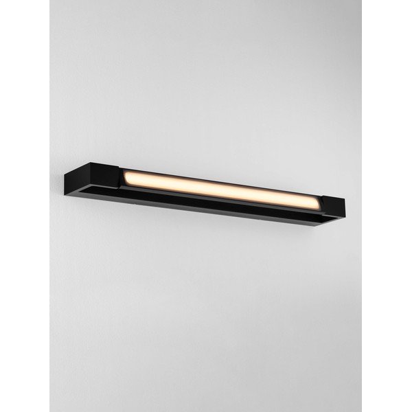 Matinės juodos spalvos iš aliuminio sieninė lempa LED Arga – Nova Luce-image-2
