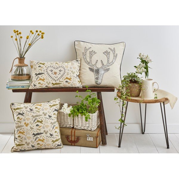 Medvilninė pagalvėlė Cooksmart® Woodland, 45 x 45 cm-image-1