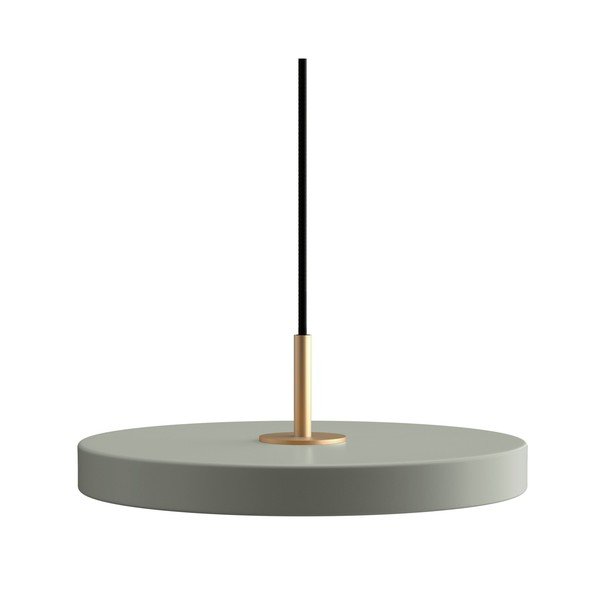 Šalavijo spalvos iš metalo kabantis šviestuvas LED su pritemdymo funkcija ø 31 cm su metaliniu gaubtu Asteria Plus – UMAGE